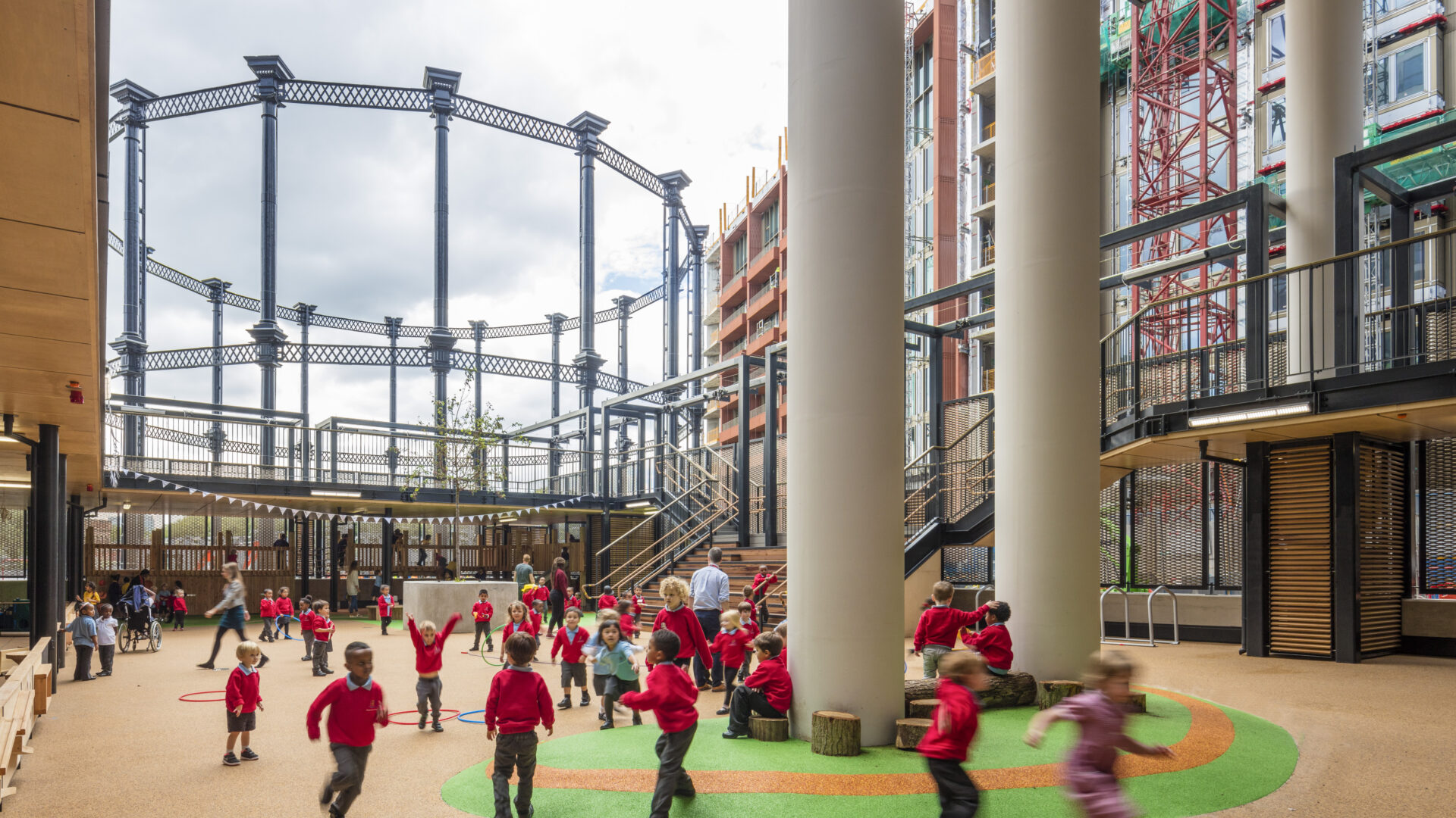 The Playground at King's Cross Academy Primary School