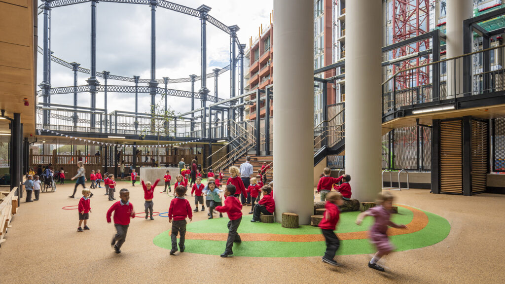 The Playground at King's Cross Academy Primary School